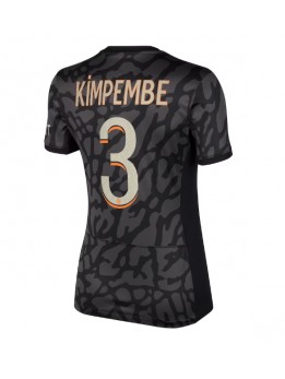 Paris Saint-Germain Presnel Kimpembe #3 Ausweichtrikot für Frauen 2023-24 Kurzarm